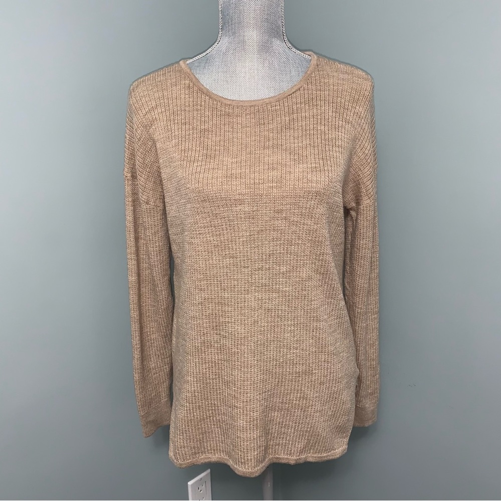 KERSH MERINO WOOL BLEND Performance KNIT cozy SWEATER women’s size Medium